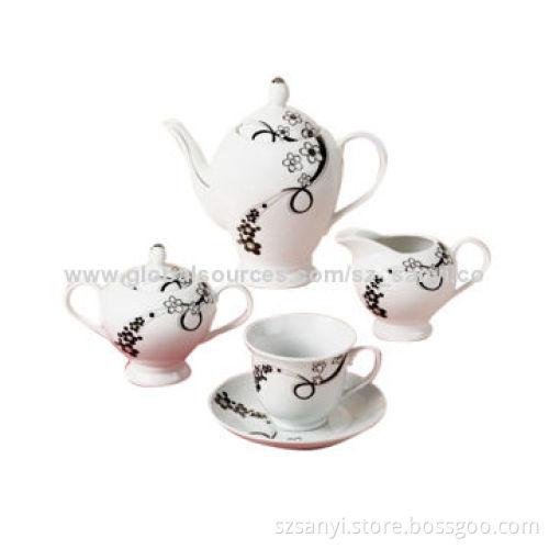 17-piece Teapot Set, Attractive Design